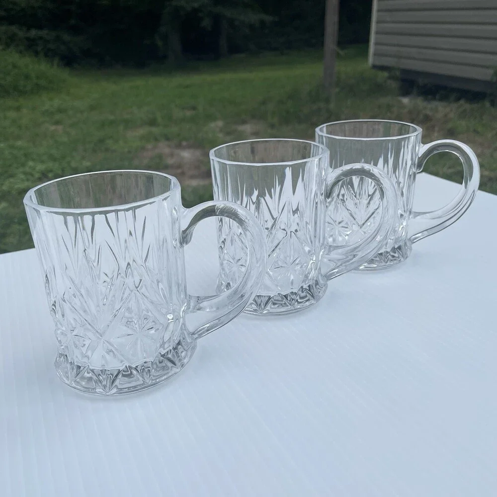 8Pc Glassware Bundle Whiskey Glasses Beer Mugs Oil & Vinegar Set NEW